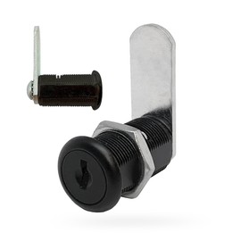 Olympus Lock 5-Disc Tumbler Cam Lock | Cascade Series 953 | 1-3/16" Cylinder Length, Matte Black | Secure 5-Disc Tumbler Key System | Key Lock for Drawers, Cabinets, and Lockers