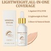 Tinted Sunscreen, 30 ml Tinted Sun Cream Face, Tinted Sun