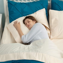 Bedsure Bed Sheet Set - Beige Tan Taupe Cream Ivory Bed Sheets Queen - Soft Brushed Microfiber, Wrinkle Resistant Bedding Set - 1 Fitted Sheet, 1 Flat Sheet, 2 Pillowcases (Queen, Beige)