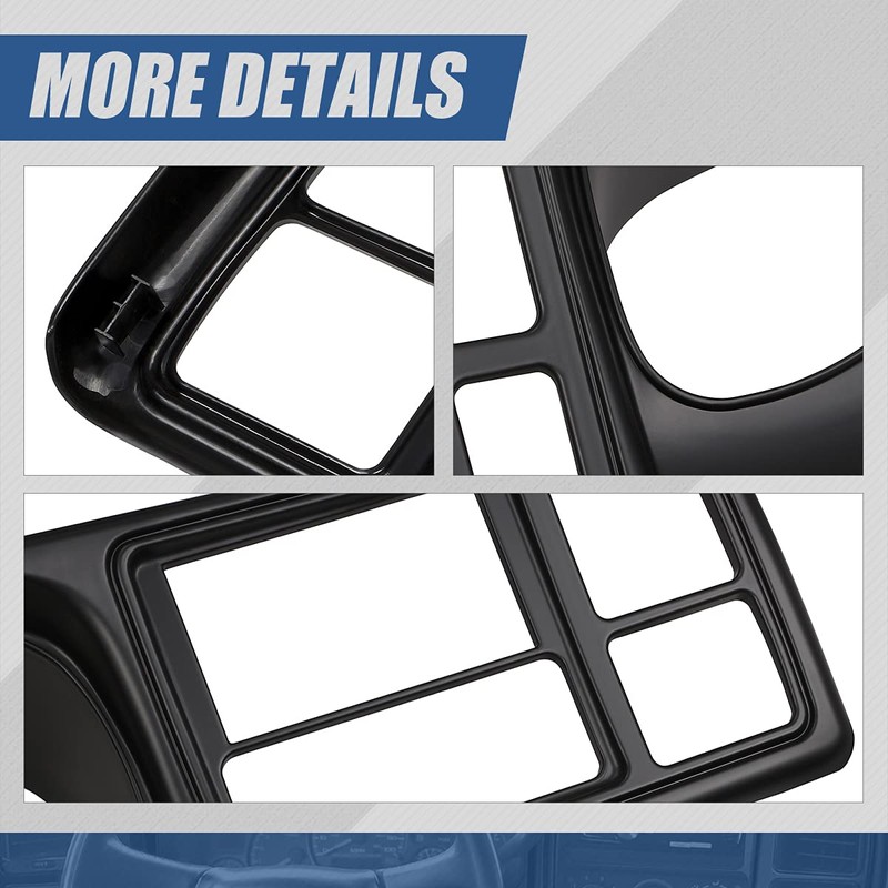 Auto Dynasty Gauge Cluster Instrument Panel Bezel Trim Compatible with