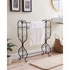 KB Designs - Freestanding Metal 3 Tier Towel Rack Stand