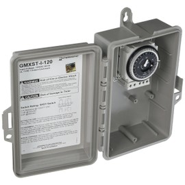 Grasslin by Intermatic GMXST-I-120 60-Hertz Electromechanical Time Control and NEMA Indoor Plastic Enclosure