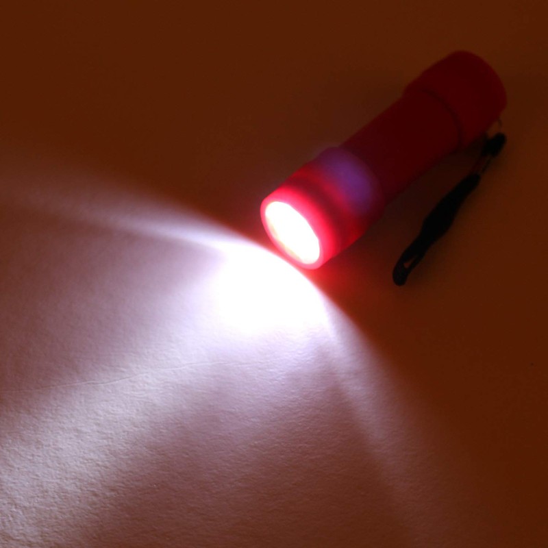 FASTPRO 18-Pack, 9-LED Mini Flashlight Set, 54-Pieces AAA Batteries are