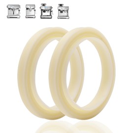 Dianrui 2PCS 54mm Silicone Steam Ring for Breville Espresso Machine Accessories BES870xl/878/860/880/810/840/450/500 Espresso Accessories Grouphead Gasket Replacement Part