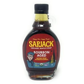 Sapjack Organic Bourbon Aged Maple Syrup 8oz - 1 glass bottle