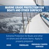 Rust-Oleum 396967​ Marine Flat Boat Bottom Antifouling Paint, Quart, Black