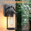 LONEDRUID 2 Pack Dusk to Dawn Sensor Outdoor Wall Sconce