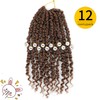 Fulcrum Passion Twist Hair 12 Inch, 8 Packs Passion Twist