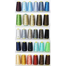 Hand Assorted Colours 100% Polyester Theme Appx 3000 m – Cold Colors