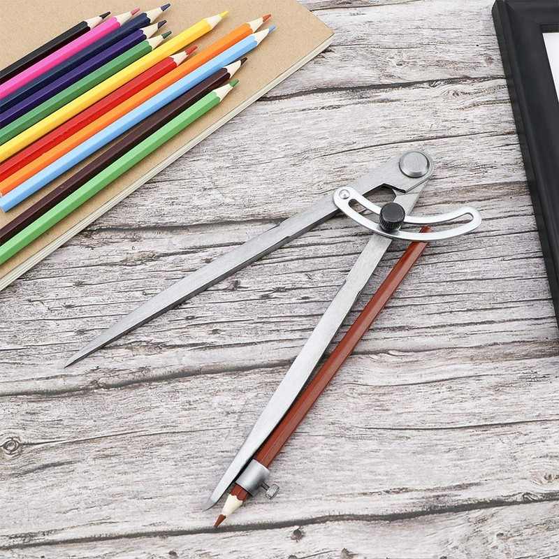 Thursday April Large Pencil Marking Compass Leather Compass Wing Leather