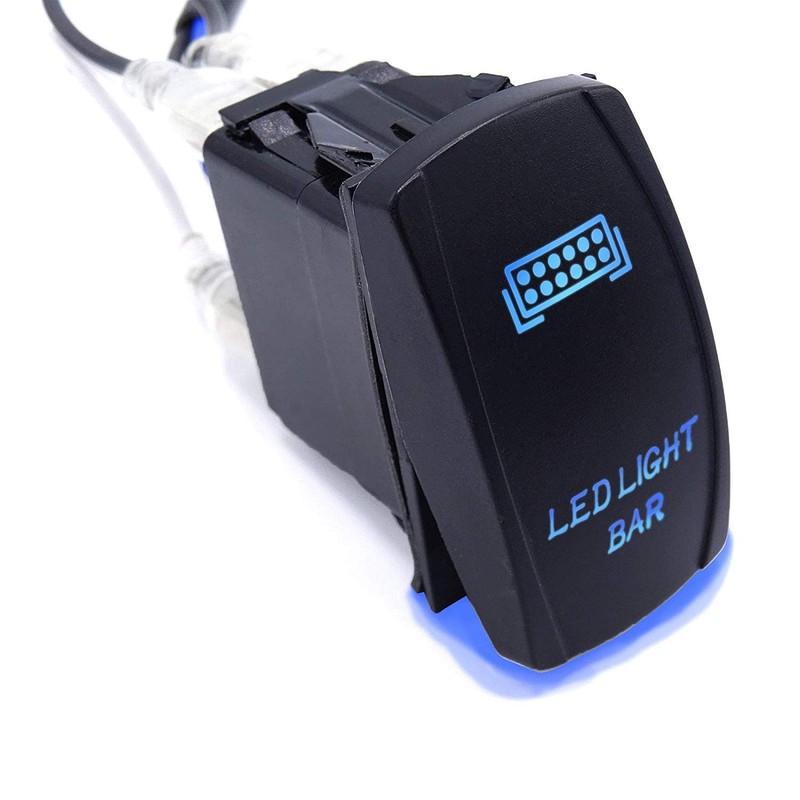 Dasen Rocker Switch 3PCS Laser Sasquatch & Rear & LED