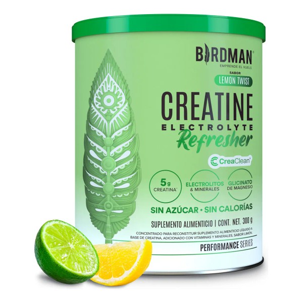 Birdman Creatine Refresher | Creatina Monohidratada con Electrolitos, Magnesio y