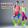Neon Slouch Socks for Women 80s 90s Neon Socks Extra