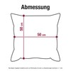 Shirtracer Cushion Cover - Statement - Chill mal Dein Leben