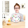 Lantoo Silent Kids Wall Clock – Non-Ticking, Battery-Powered, Ideal for