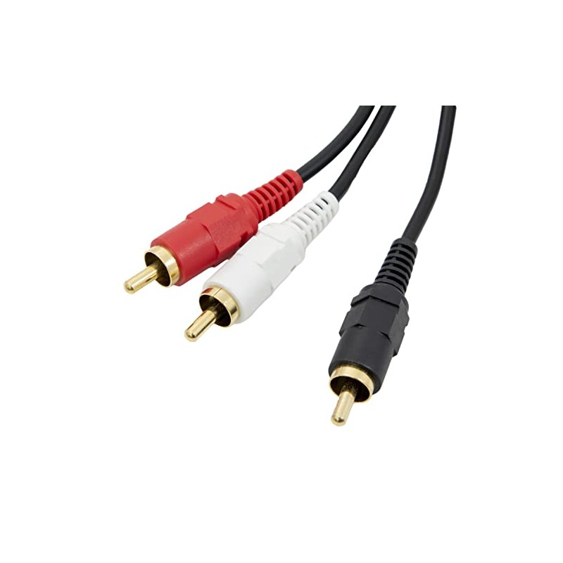 Maxar Electric RCA Audio Cable, 1 Pin (Black) - 2