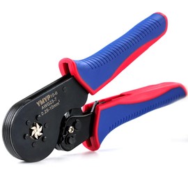 YMYP Ferrule Crimping Tool AWG 23-7, Hexagonal Crimper for End-Sleeves Terminal - Self-Adjusting Racheting Tool