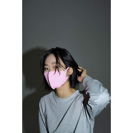 LOOKA | Protective Fashion Summer Face Mask | Washable and Reusable | Comfortable | REFRESH LIGHT PINK (SmallMedium)