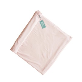 Caden Lane Baby Swaddle & Receiving Blanket, Soft, Breathable & Temperature-Regulating Bamboo Viscose Fabric for Swaddling Newborns, Gender Neutral Infant Blanket for Boys & Girls, Pale Pink