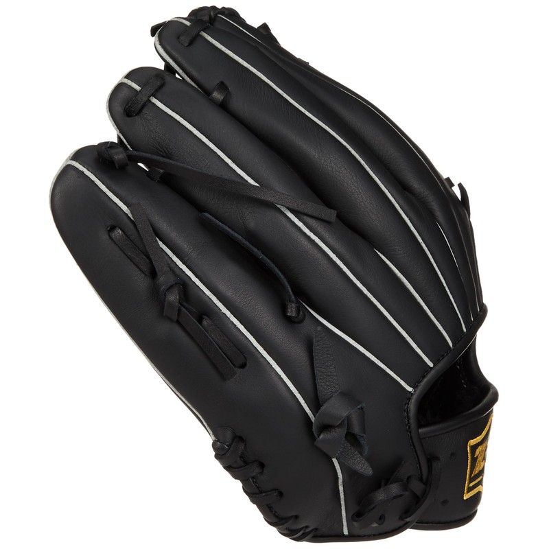 ZETT BSGB3910L Soft Baseball/Softball Grab, Writex, Right Throw, Black (1900)