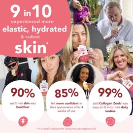 Zooki Marine Collagen Sachets – 5,000mg High-Strength Collagen for Skin, Hair & Joints (Berry Flavor, 14 Servings)