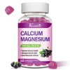 Calcium Magnesium Zinc Gummies with Vitamin D3 and K2, High