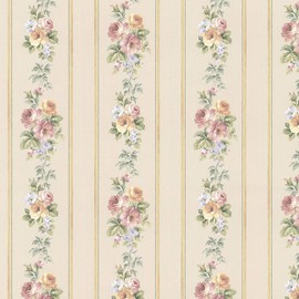 Manhattan Comfort NWCN24640 Clarksville Wall Paper, Yellow
