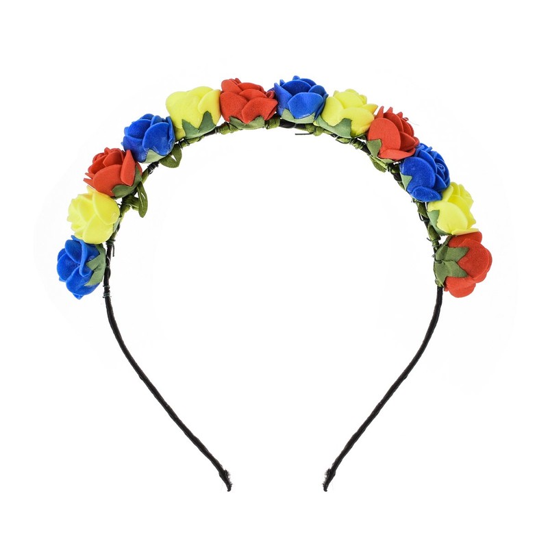 Love Sweety BOHO Floral Crown Rose Flower Headband Hair Wreath