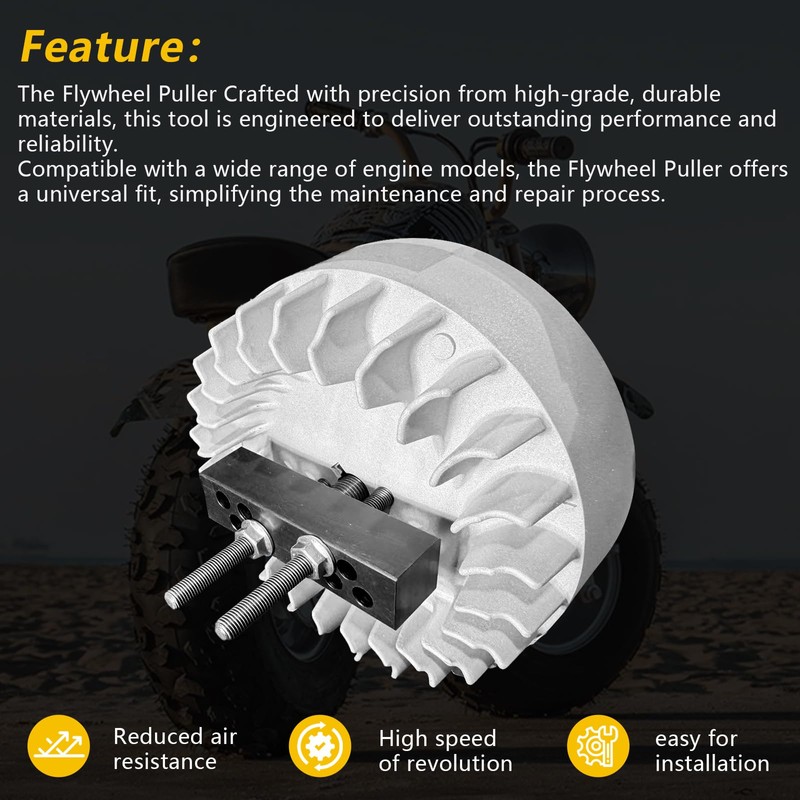 CPVNQMDG Universal Flywheel Puller for Most Flywheel with Puller Hole