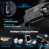 LED Headlamp Rechargeable Flashlight, 2-Pack 230° Wide Beam Headlight with