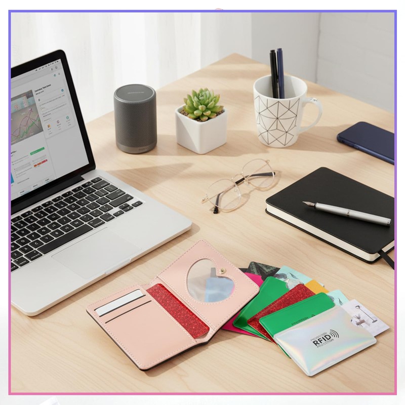 18Pcs RFID Card Sleeves, Credit Card Sleeves Protectors