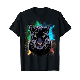 Panther with Beautiful Green Eyes Black Panthers T-Shirt