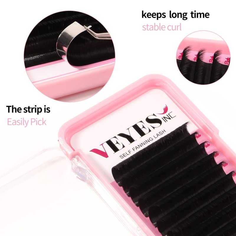 VEYES INC Easy Fan Volume Lash Extensions 03 05 07