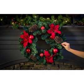 Scentsicles Christmas Berry Scented Christmas Ornaments with Hooks - 1 Bottle (6 Sticks Total)