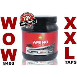 Amino - Highest XXL Dosage 8400 mg - 650 Tablets - Amino Acids - BCAA - By Far The Strongest Amino Product on the Market