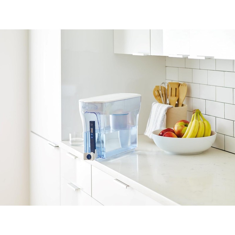 ZeroWater 23-Cup Dispenser Ready-Pour 5-Stage Water Filter with 0 TDS
