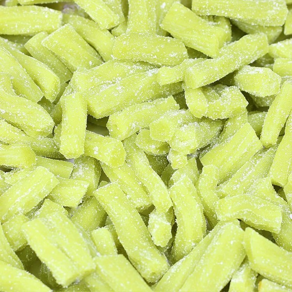 Sour Honeydew Fruit Licorice Bits by Its Delish 2 Lbs