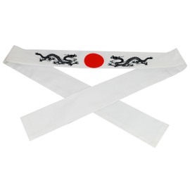 White Headband - Dragon