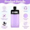 9PCS Travel Liquid Container Set - Refillable Travel Pouches for