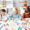Shuttle Art Dot Markers, 10 Colors Washable Markers for Toddlers,Bingo