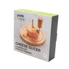 Point-Virgule Bamboo Cheese Slicer, Tete de Moine Cheese Slicer, Bamboo,