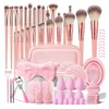 Set de 70 Piezas Brochas de Maquillaje Profesional Completo, Juego