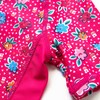 BONVERANO Baby Girl Swimsuits UV One-Piece S/S Bathing Suit Zip