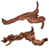majoywoo Natural Large Driftwood for Aquarium Decor Reptile Decor, Fewer