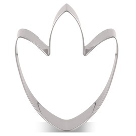 LILIAO Dinosaur Foot Cookie Cutter Cute Dinosaur Biscuit and Fondant Cutters for Kids - 2.9 x 3.7 inches - Stainless Steel