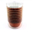 Foil Cupcake Liners Baking Cups Paper Standard Rose Gold, 200
