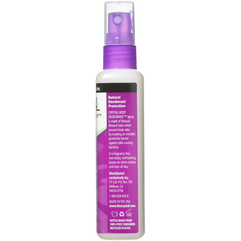 Crystal Body Spray Deodorant 4 Ounces