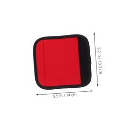 KONTONTY 3Pcs Portable Slip Pull Up Handle Covers Detachable Dumbbell Grip Pads for Weight Lifting Cushioning for Home Gym Use Protects Door Frames Reduces Hand Wear