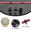 VooGenzek Pack of 100 13.2 mm (1/2 inch) Nylon R-Type