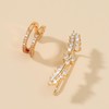 Aonklot Leaf Ear Cuff Earrings for Women - Non Piercing